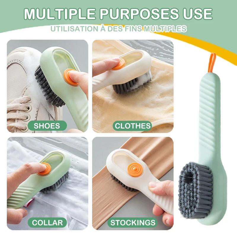 multifunctional liquid shoe cleaning brush