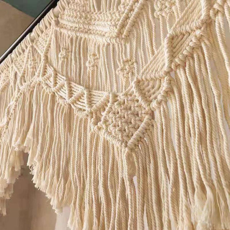 Handmade Macrame Wall Hanging Curtain