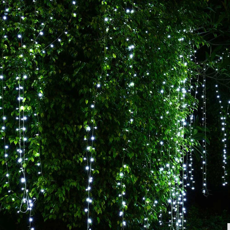 LED Curtain Remote String Lights Christmas Fairy Lights Garland For New Year Home Patio Party Wedding Home Outdoor Decoration