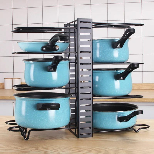 Pots and Pans Storage Rack