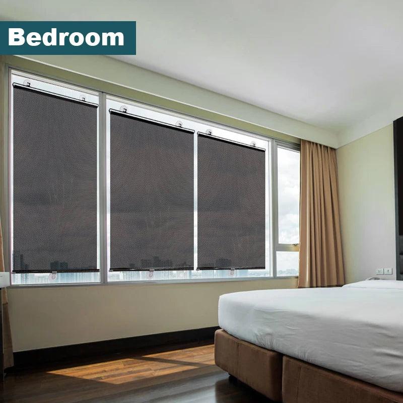 Rolling Sunshade Window Curtains