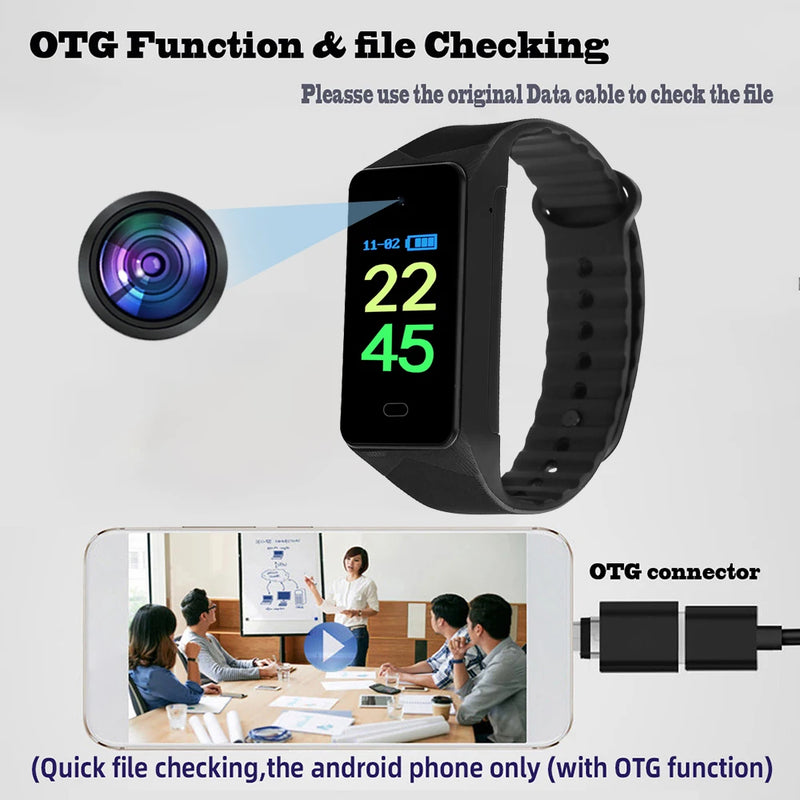 HD 1080P Mini Camera Watch