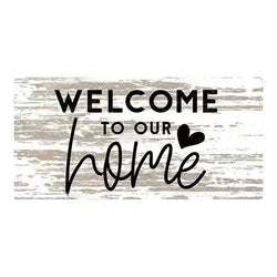 Vintage Welcome Home Wooden Sign