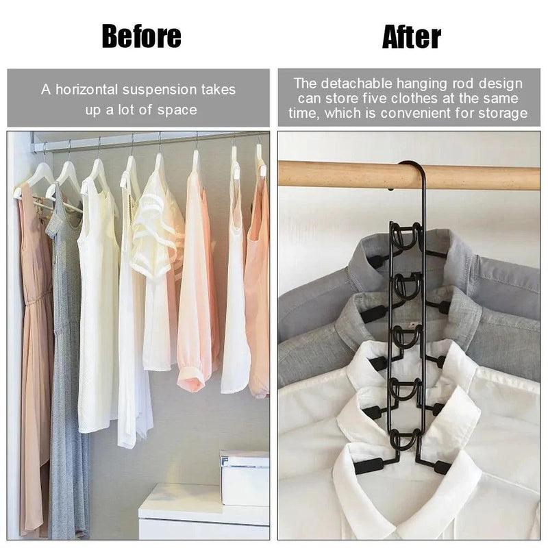 5 Layer Detachable Clothes Hanger