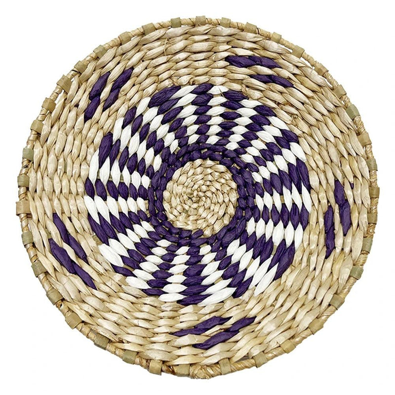 Boho Seagrass Woven Plates