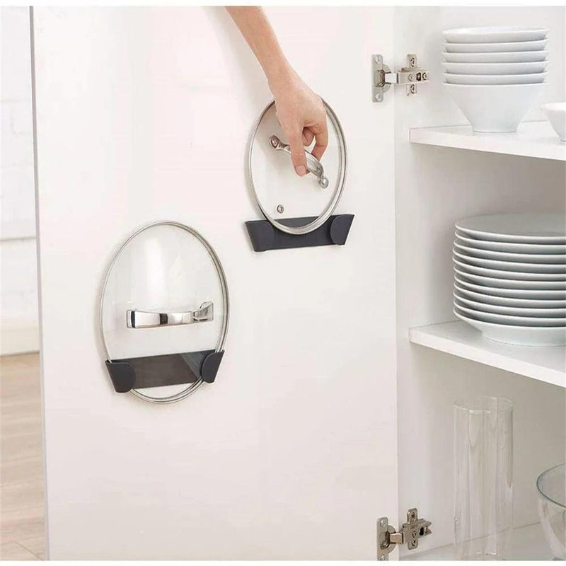 Self-Adhesive Pan Lid Organizer