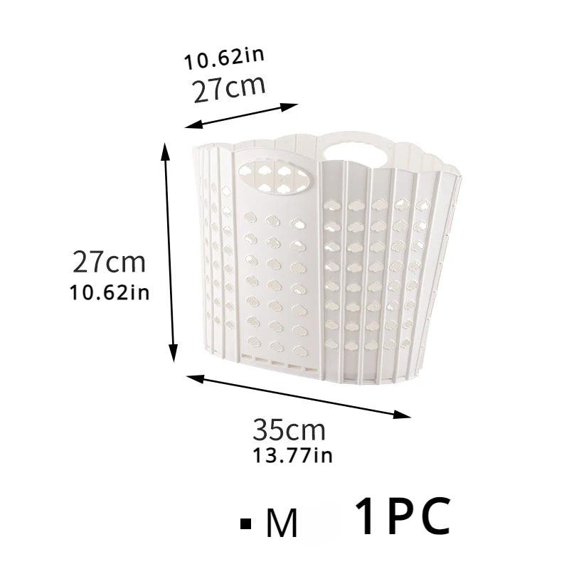 medium foldable laundry basket