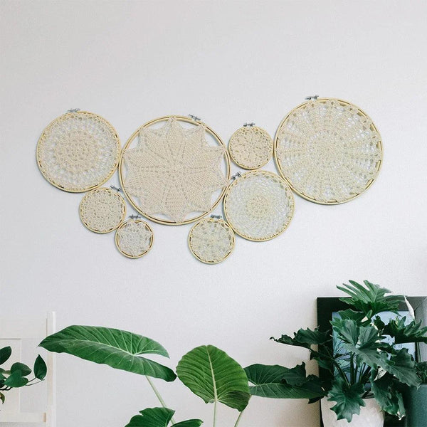 diy tapestry wall hanging lace dream catcher