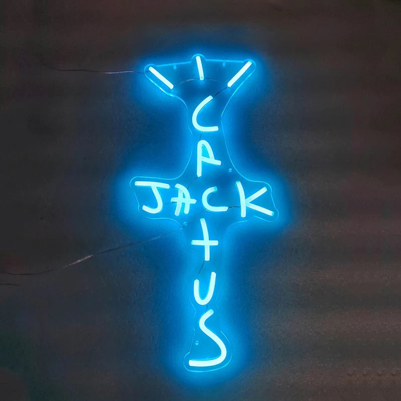 Cactus Jack LED Neon Sign Light