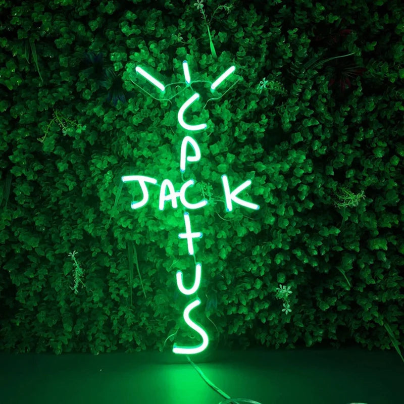 Cactus Jack LED Neon Sign Light