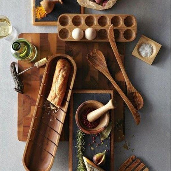 Egg Wooden Tray