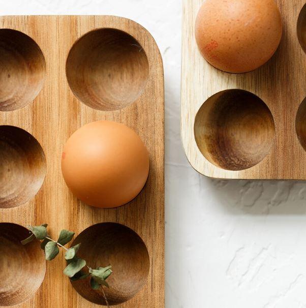 Egg Wooden Tray