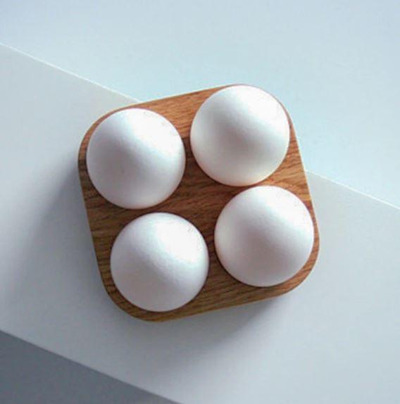 Egg Wooden Tray