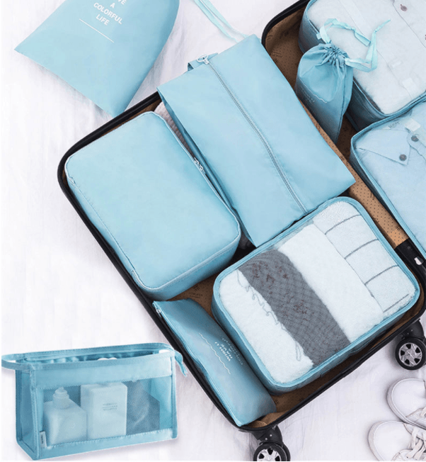 8 pieces Travel Bags Set