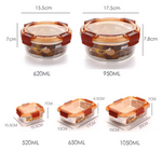 Glass Sealed Leakproof Food Container
