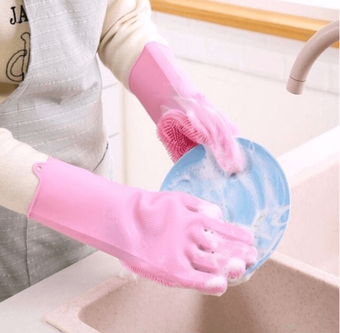 Silicone Dishwashing Gloves