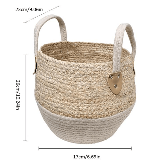 Colors Woven Storage Basket