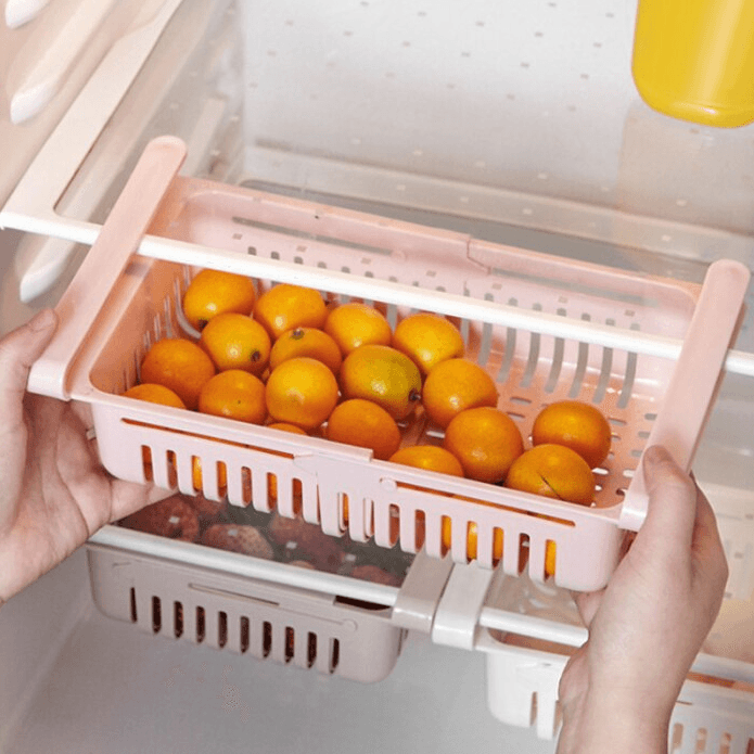 Retractable Drawer Type Refrigerator Container