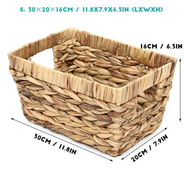 Woven organization Storage Baskets