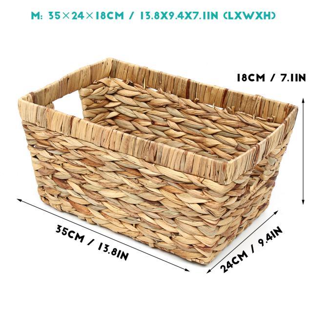 Woven organization Storage Baskets