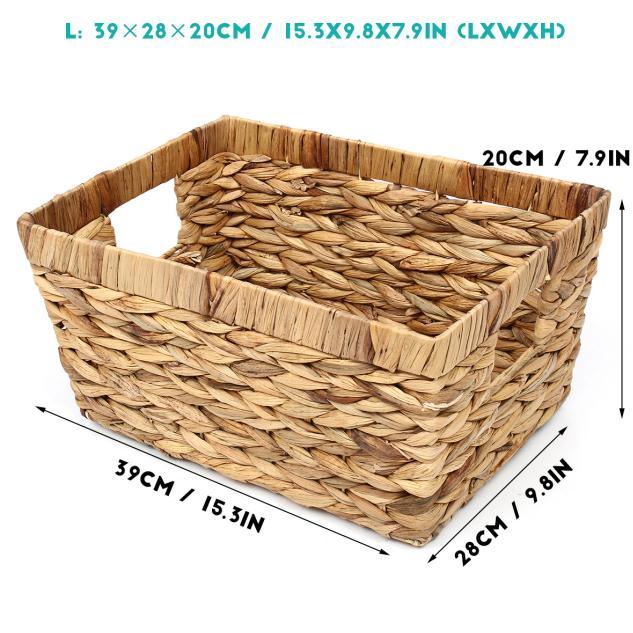 Woven organization Storage Baskets