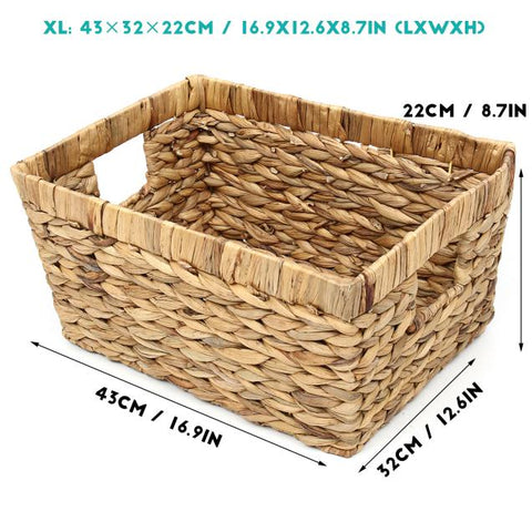 Woven organization Storage Baskets