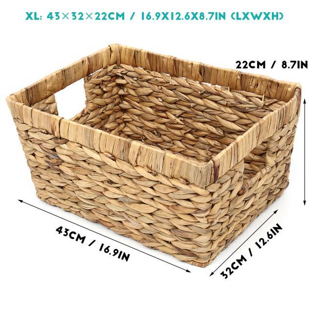 Woven organization Storage Baskets