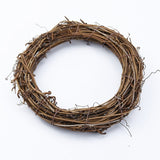 Rattan Ring - DIY Christmas wreath