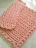 Thick Knitted Blanket