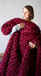 Thick Knitted Blanket