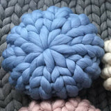 Handmade Thick Knitted Pillow