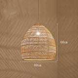 Chinese Style Handmade Rattan Lamp
