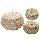 Hand Woven Baskets set of 3